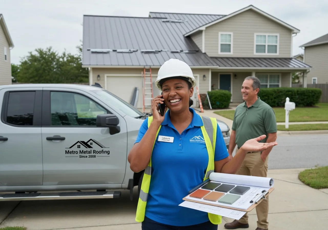 Storm Damage Metal Roof Repair in Rampart, AK